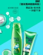 飘柔洗发水套装500ml*2滋润去屑清爽柔顺（男士女士通用）
