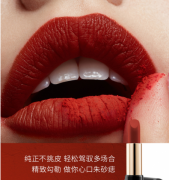 兰蔻（LANCOME）口红196 3.4g 菁纯丝绒雾面哑光