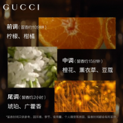 古驰(GUCCI)情人节节日礼物生日礼物送男友 男士香水古驰