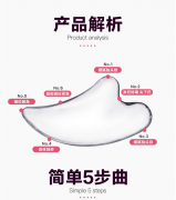面部刮痧板 脸部刮脸神器网红抖音同款透明水晶刮疗板眼部经络穴